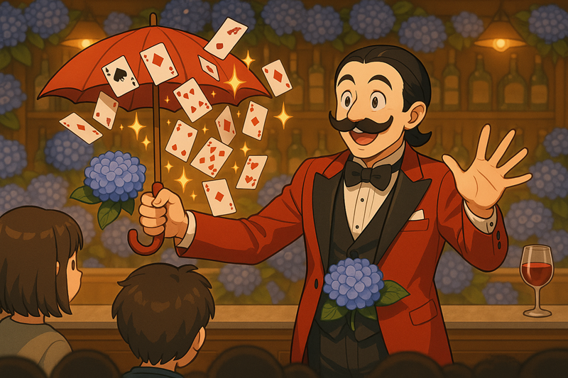 梅雨をふきとばせ